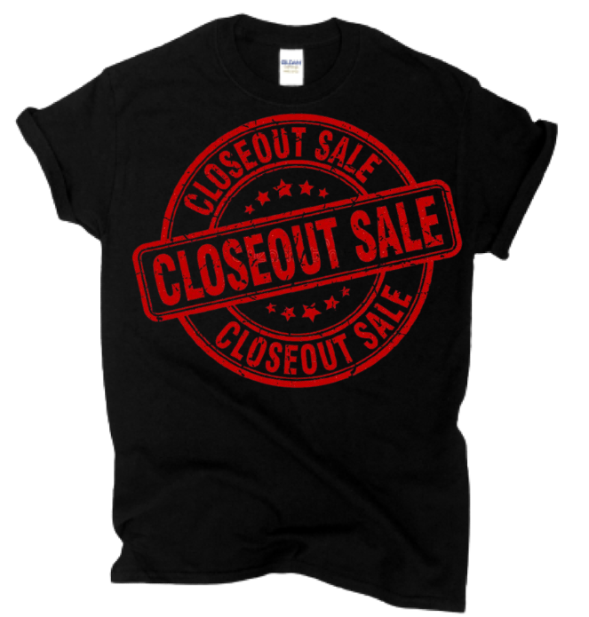 CLOSEOUT Sale