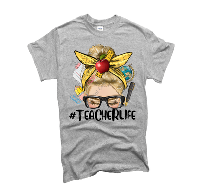 MESSY BUN #TEACHERLIFE